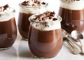 طريقه عمل بودينغ الشوكولاتة