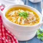 طريقة عمل شوربة شعرية بالدجاج