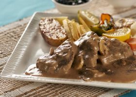 طريقة عمل صوص المشروم للستيك