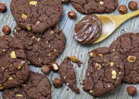 طريقة عمل كوكيز نوتيلا