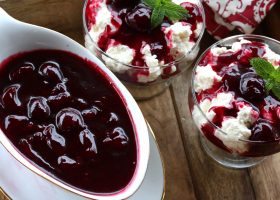 طريقة عمل صوص الكريز