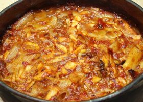 طريقة عمل طاجن المكرونة بالفرن