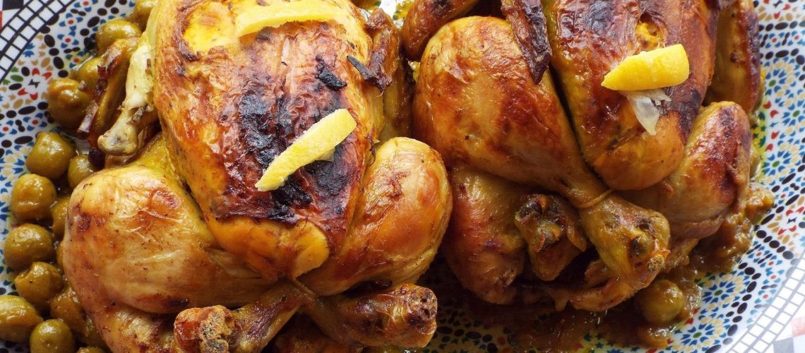 طريقة عمل دجاج على الطريقة المغربى