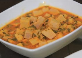 طريقة عمل قلقاس بالصلصة