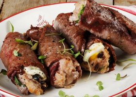 طريقة عمل رول البفتيك المحشى