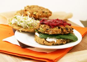 طريقة عمل برجر نباتى