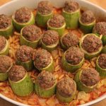 طريقة عمل الكوسا بالكفتة