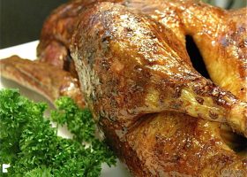 طريقة عمل بط محشي بالفريك