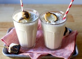 طريقة عمل ميلك شيك المارشميلو