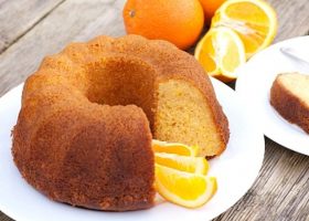 طريقة عمل كيكة البرتقال الاسفنجية