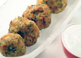 طريقة عمل كرات الكوسة