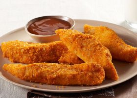 طريقة عمل أصابع الدجاج المقرمش