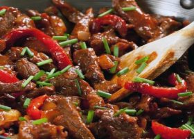 طريقة عمل بيف ستير فراى