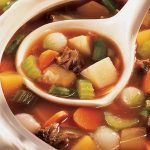 شوربة اللحم والخضار
