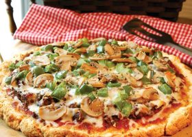 طريقة عمل بيتزا الشوفان واللحم