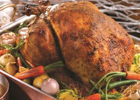 طريقة عمل الديك الرومى مع الكستناء