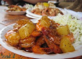 طريقة عمل جمبرى بالأناناس