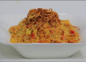 طريقة عمل كشرى بطاطس