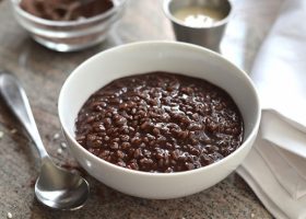 طريقة عمل أرز باللبن بالشيكولاتة