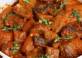 طريقة عمل اللحم المقلقل