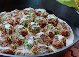 طريقة عمل كفتة اللحم بالليمون والمشروم