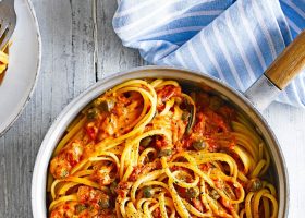 طريقة عمل اسباجتى مع الكابر