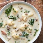 طريقة عمل شوربة القرنبيط