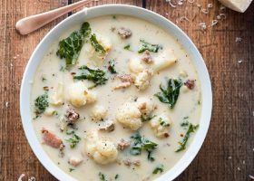 طريقة عمل شوربة القرنبيط