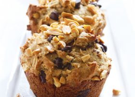 طريقة عمل مافن زبدة الفول السودانى