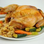 طريقة عمل دجاج محشى بالأرز والقرفة
