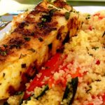 طريقة عمل سمك مع الكسكسى