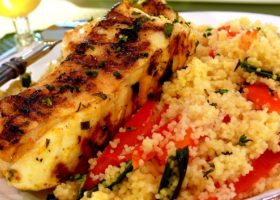 طريقة عمل سمك مع الكسكسى