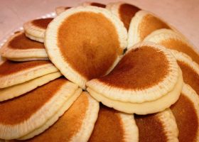 طريقة عمل عجينة القطايف بالكراميل