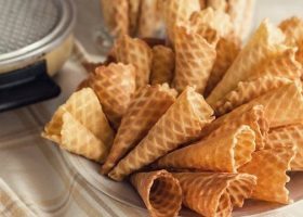 طريقة عمل بسكويت الآيس كريم