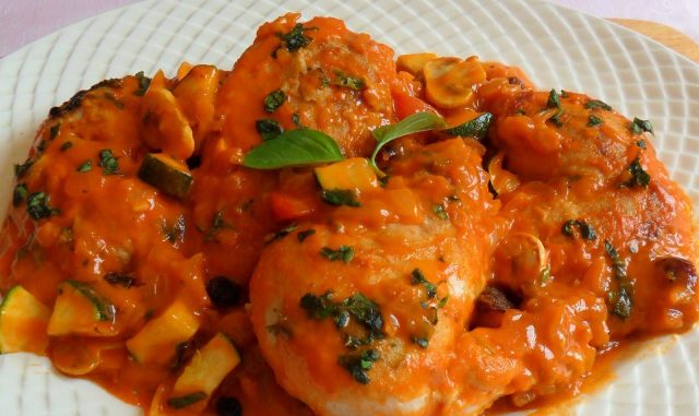 طريقة عمل الدجاج الأسبانى