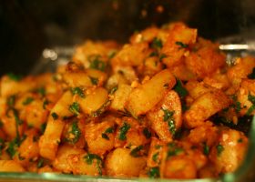 طريقى عمل بطاطس حارة