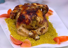 طريقة عمل دجاج بالبرغل