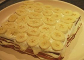 طريقة عمل بسكوت بالموز