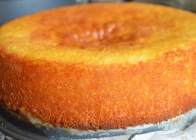 طريقة عمل كيك البرتقال الكريمى