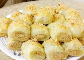 طريقة عمل بقلاوة الباف باسترى