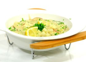 طريقة عمل شوربة بطاطس بالريكفورد