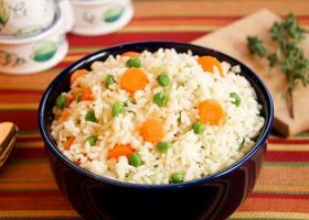 طريقة عمل أرز بالخضروات