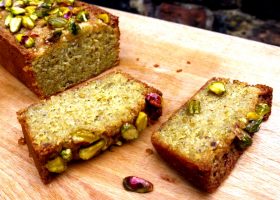 طريقة عمل كيك الفستق بالليمون