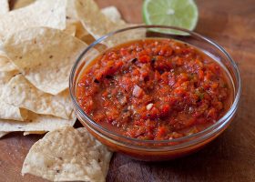 طريقة عمل صوص الفلفل المشوى