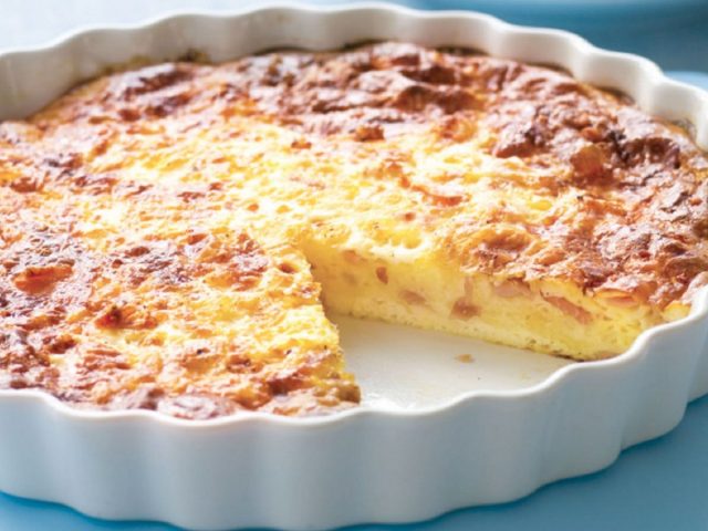 طريقة عمل كيش الجبن