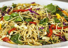 طريقة عمل سلطة السبانخ الصينية