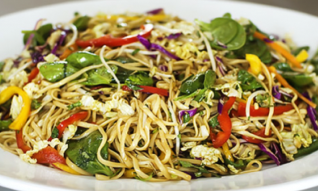 طريقة عمل سلطة السبانخ الصينية