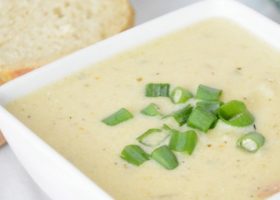 طريقة عمل شوربة الخرشوف الكريمى