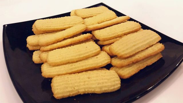 طريقة عمل بسكويت النشادر