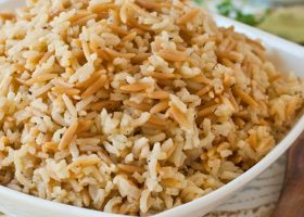 طريقة عمل الارز بلسان العصفور